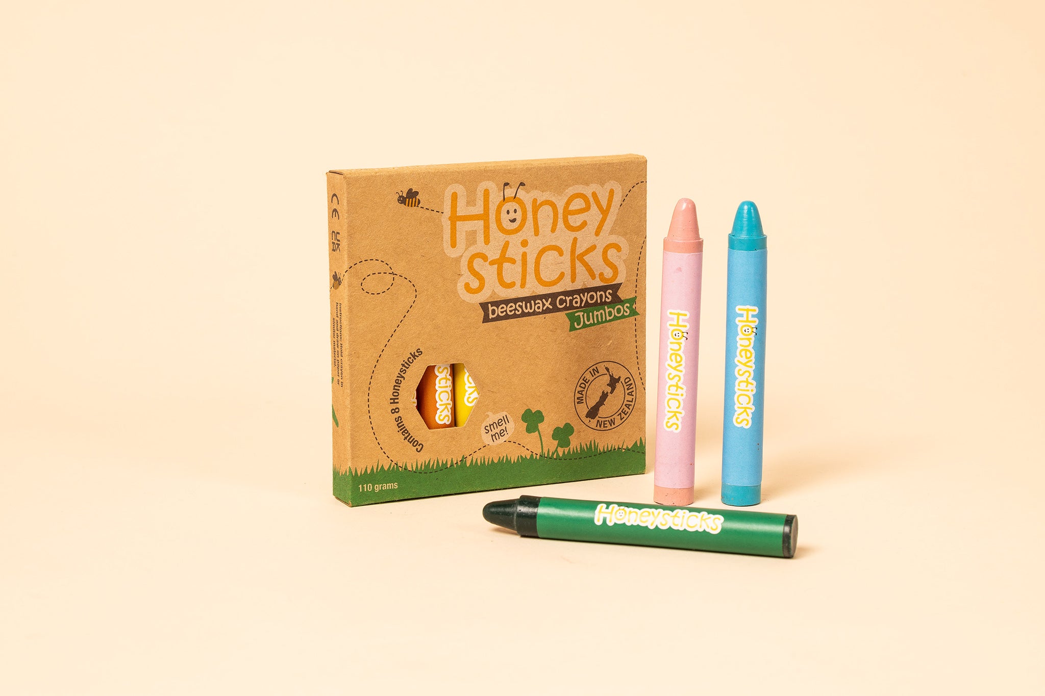 Honeysticks Thins, Beeswax Crayons Australia