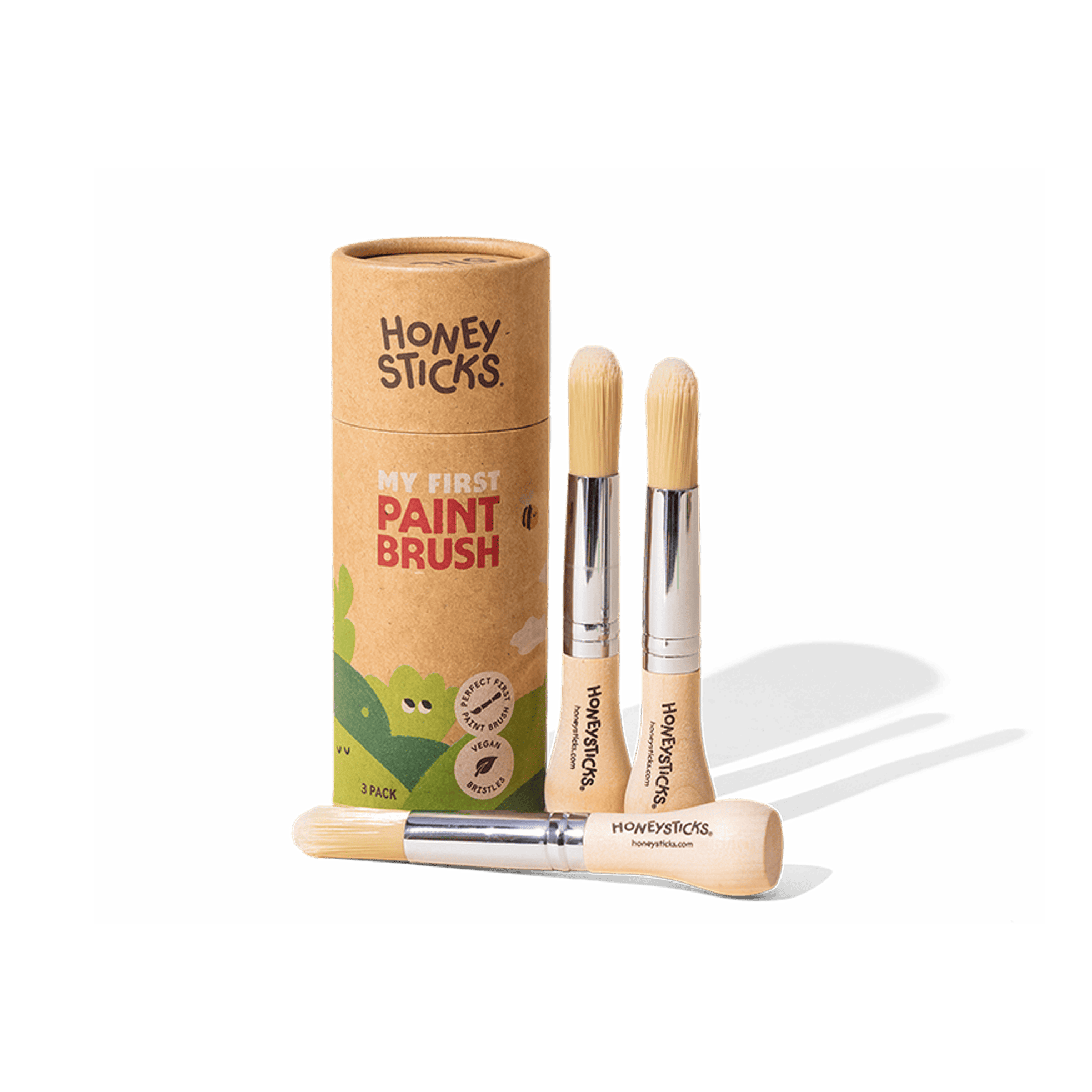 Honeysticks My First Paint Brush Set 3pk
