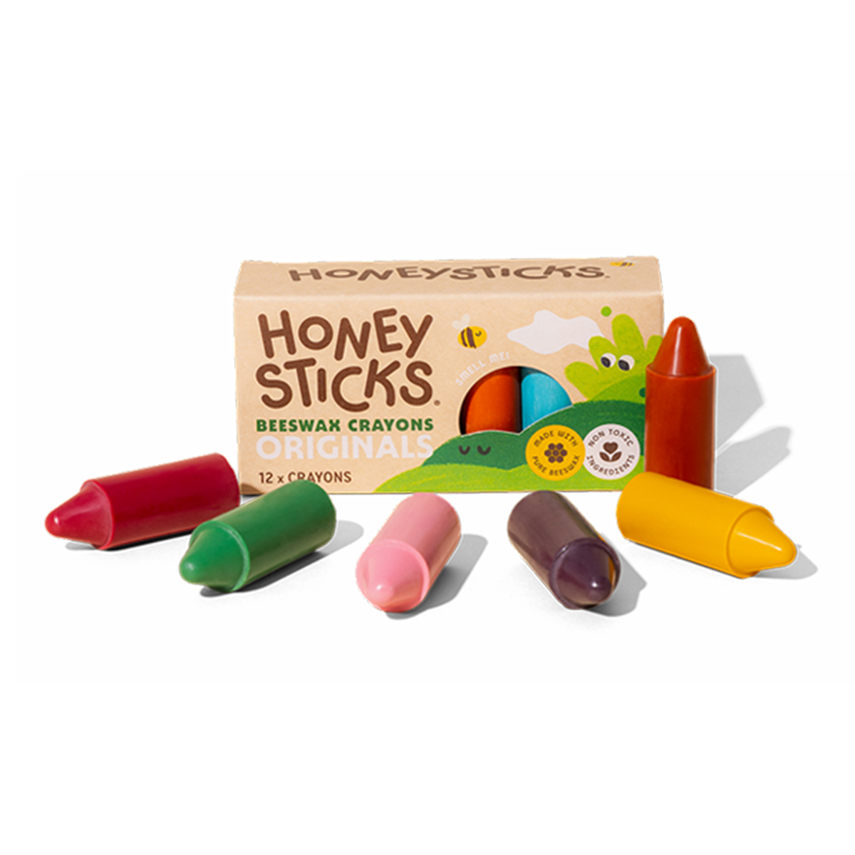 Honeysticks Beeswax Crayons Originals 12pk