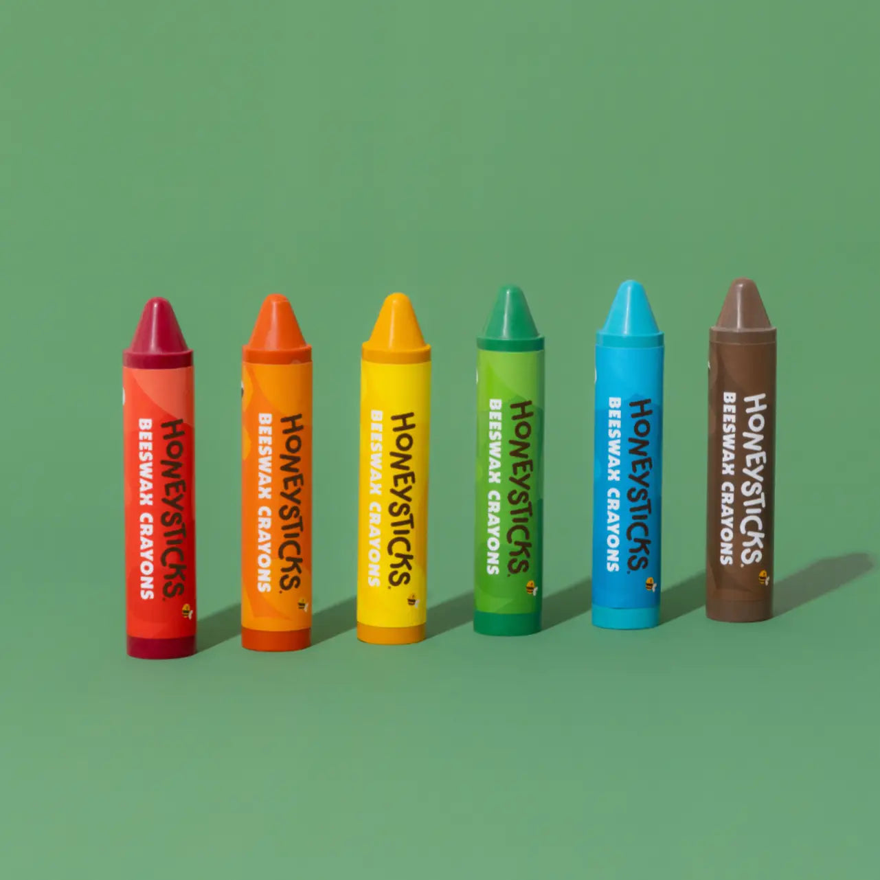 Honeysticks Beeswax Crayons Super Jumbos 6pk