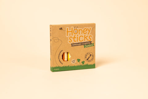 Honeysticks Thins 8-Pack Beeswax Crayons