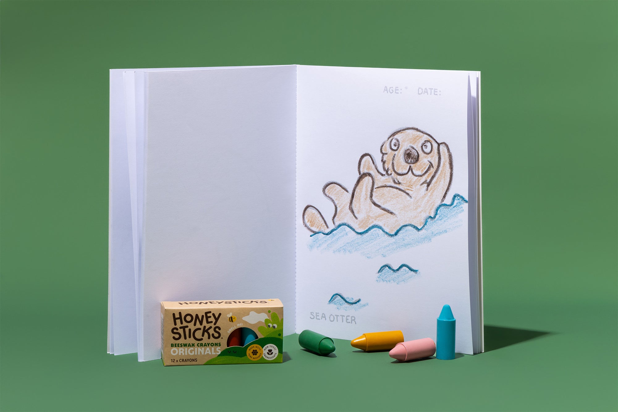 Little Artists Colouring Set - Endangered Animals - Ages 1-3 (10% off)
