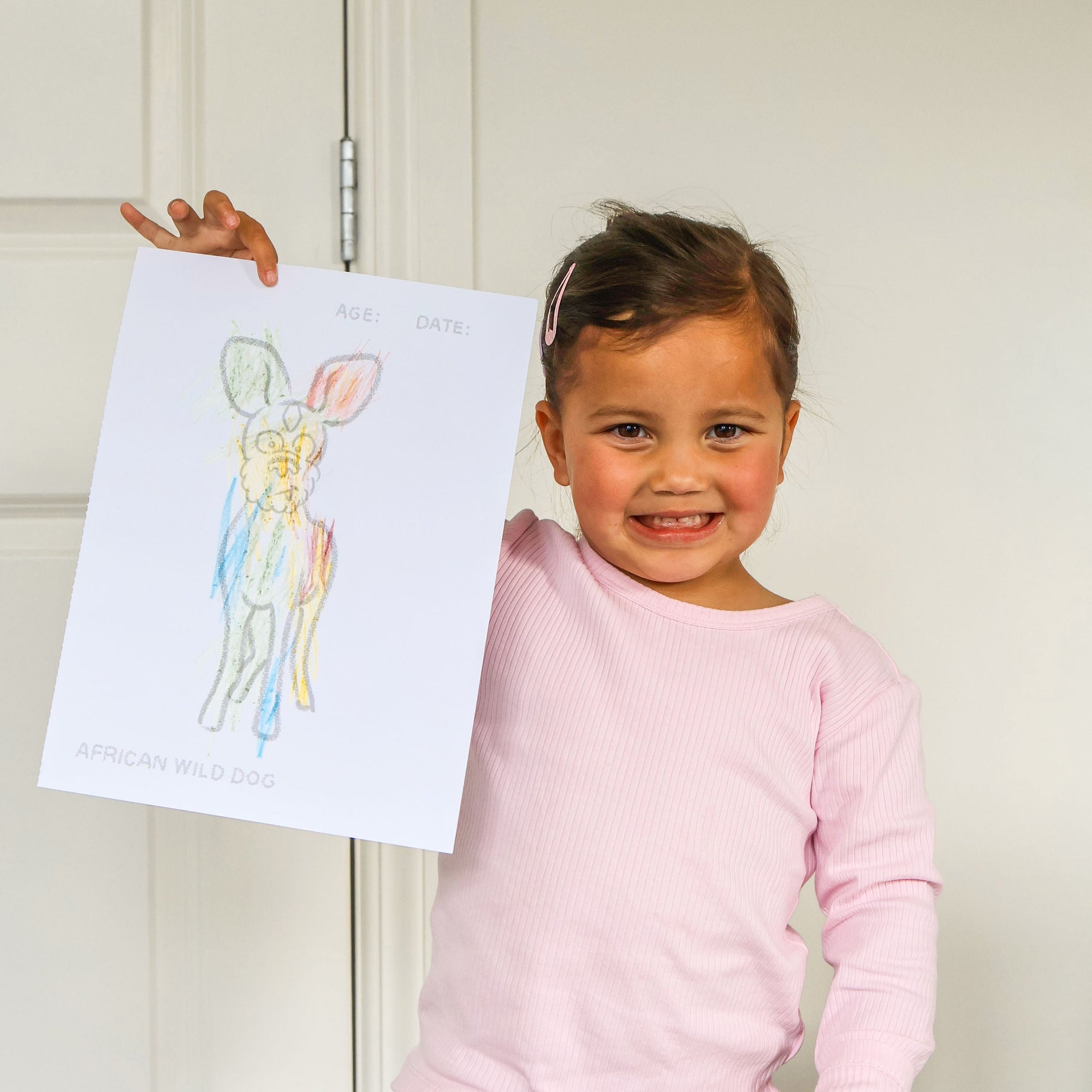 Young Explorers Colouring Set – Endangered Animals - Ages 3+ (10% off)