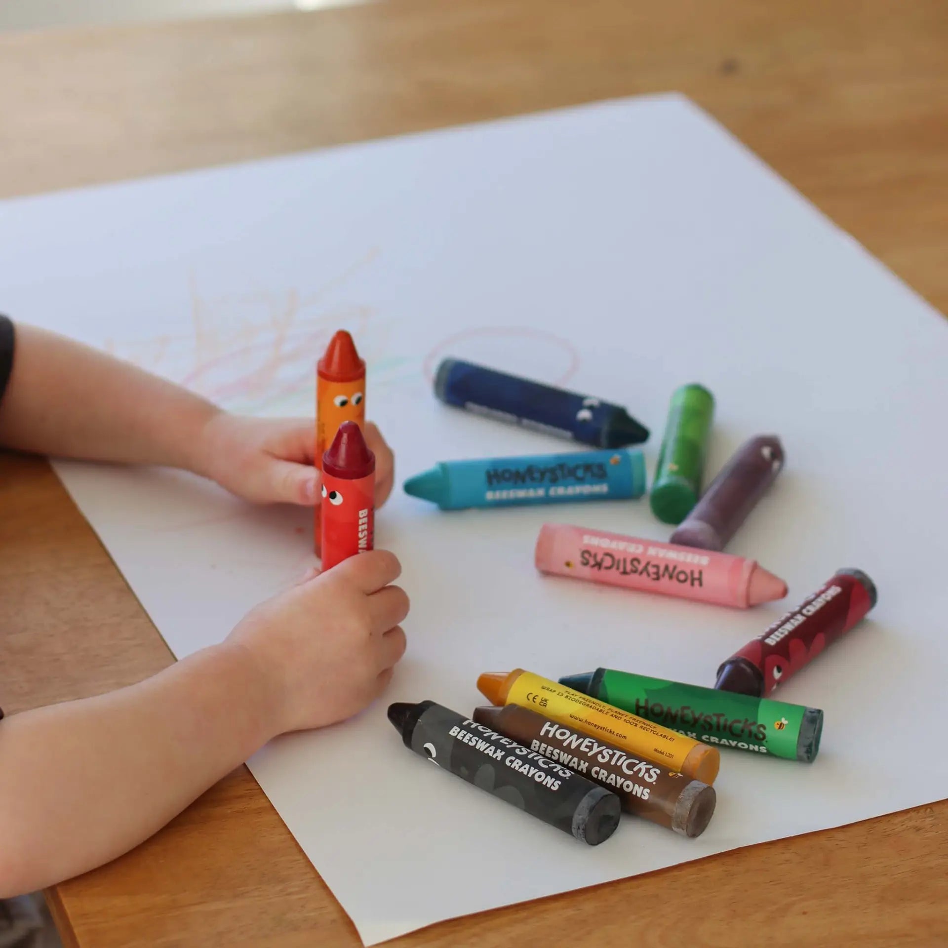 Honeysticks Beeswax Crayons Super Jumbos 6pk